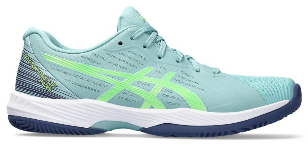 Мужские кросовки для Padel Asics Solution Swift FF Padel - teal tint/electric lime