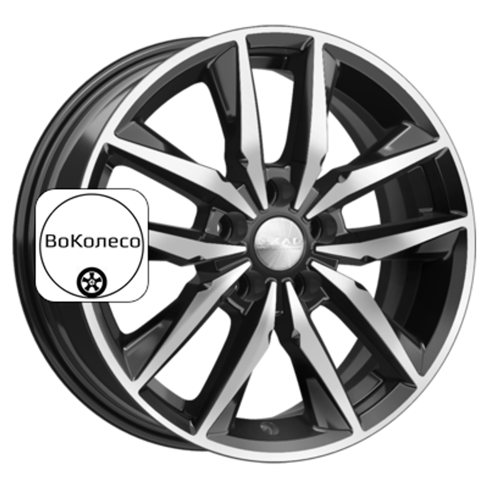 6,5x16/5x100 ET40 D67,1 Тирион (КЛ323) Алмаз СКАД