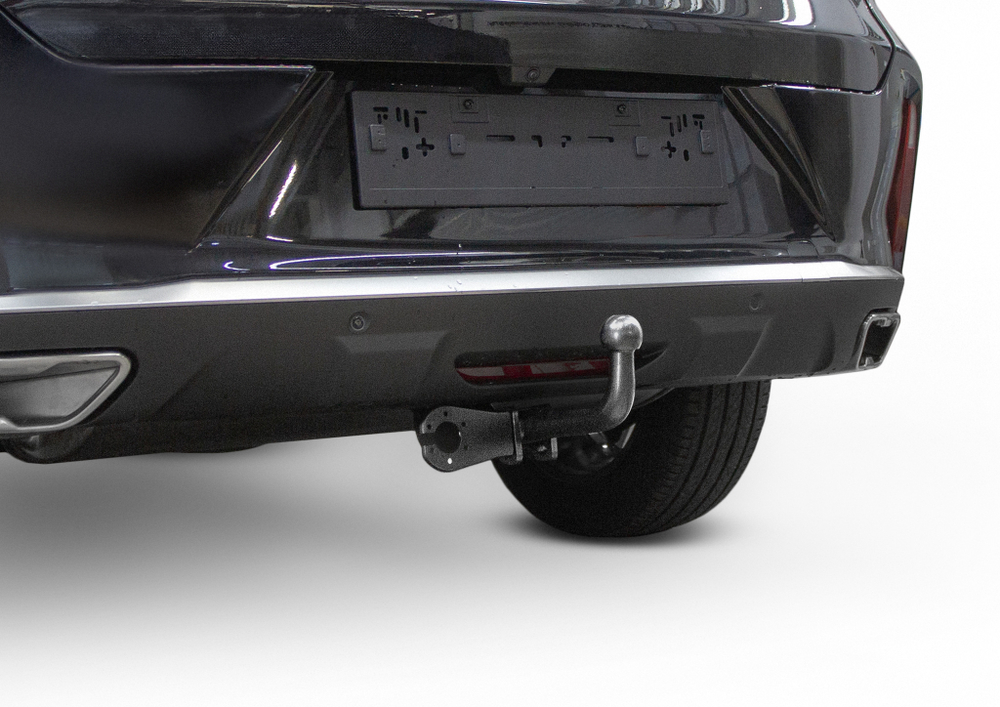 Фаркоп c электрикой Smart для Exeed TXL I поколение 2-й рестайлинг 2024-н.в., рынок РФ, шар A, 1500/75 кг., F.0211.005