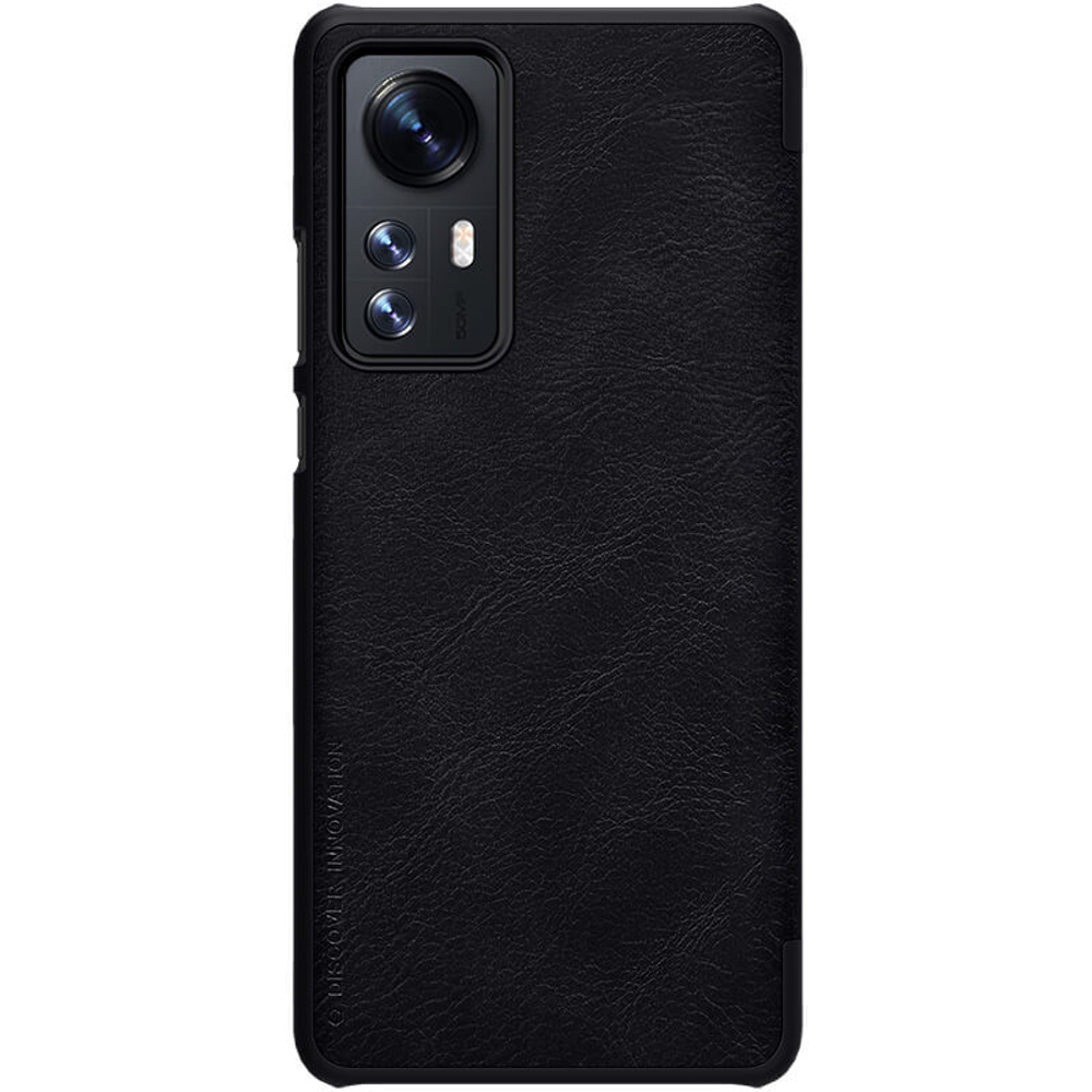 Кожаный чехол-книжка Nillkin Leather Qin для Xiaomi Mi 12/12X