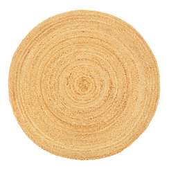 Ковер из джута круглый базовый из коллекции ethnic, 120см