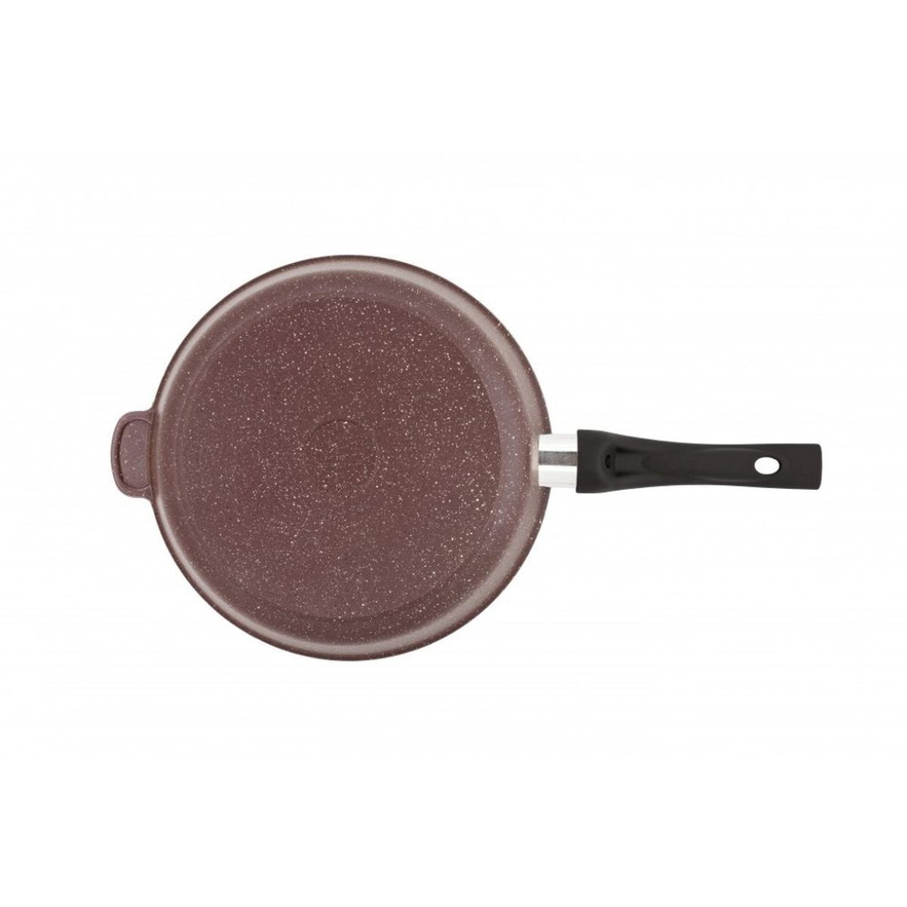 Сковорода алюминий, 28 см, антиприг, Горница, Шоколад, с2851аш