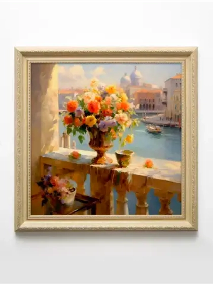 Картина на стену интерьерная на холсте 35*35 см