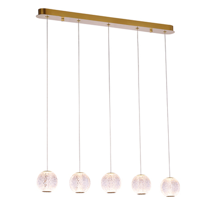 Подвесной светильник MD20001012-5B gold