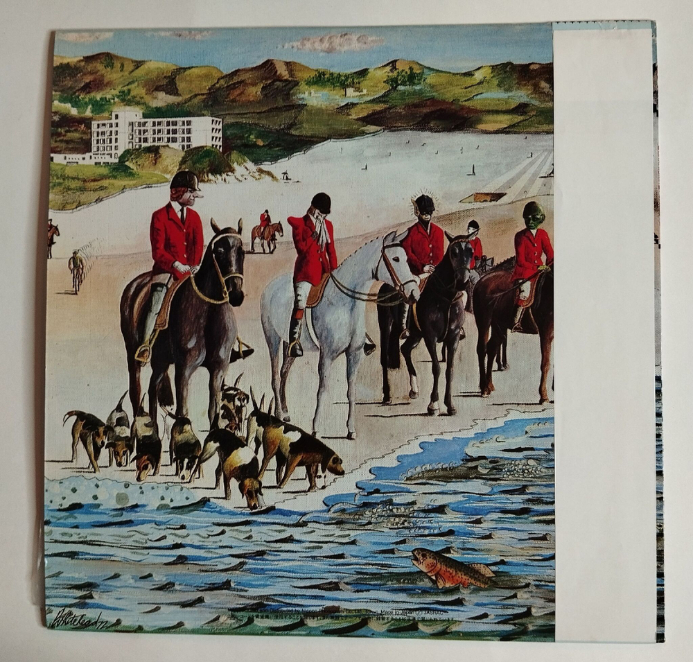 Винтажная виниловая пластинка LP Genesis Foxtrot (Japan 1983)