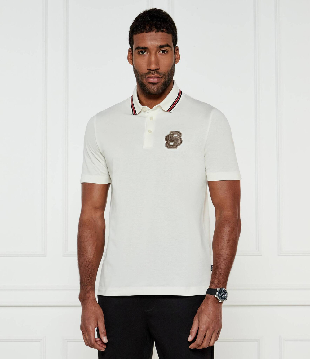 Поло BOSS x Creation of the Gods C-Parris 10_LNY BOSS BLACK - экрю(50532961)