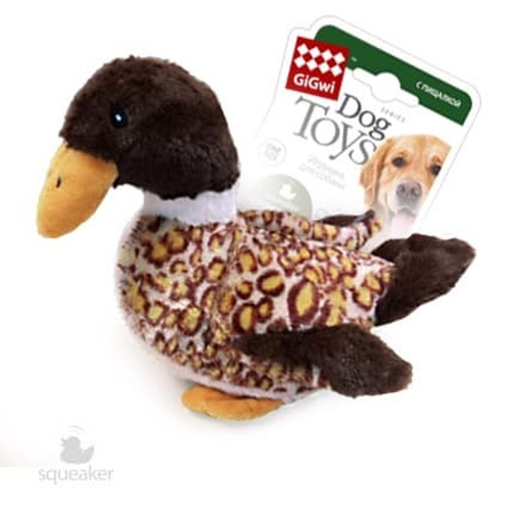 GiGwi 75219 Утка с большой пищалкой/ткань 20см GiGwi 75219 Утка с большой пищалкой/ткань 20см