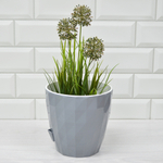 Кашпо Соло 3л RUBY, серый жемчуг