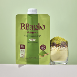 BBAGIO Протеиновые шейки со вкусом матчи Matcha Shake Yum (1 шт * 45 г)