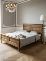 Кровать Джоли 160х200 из массива береза, макиато, MAKOSA