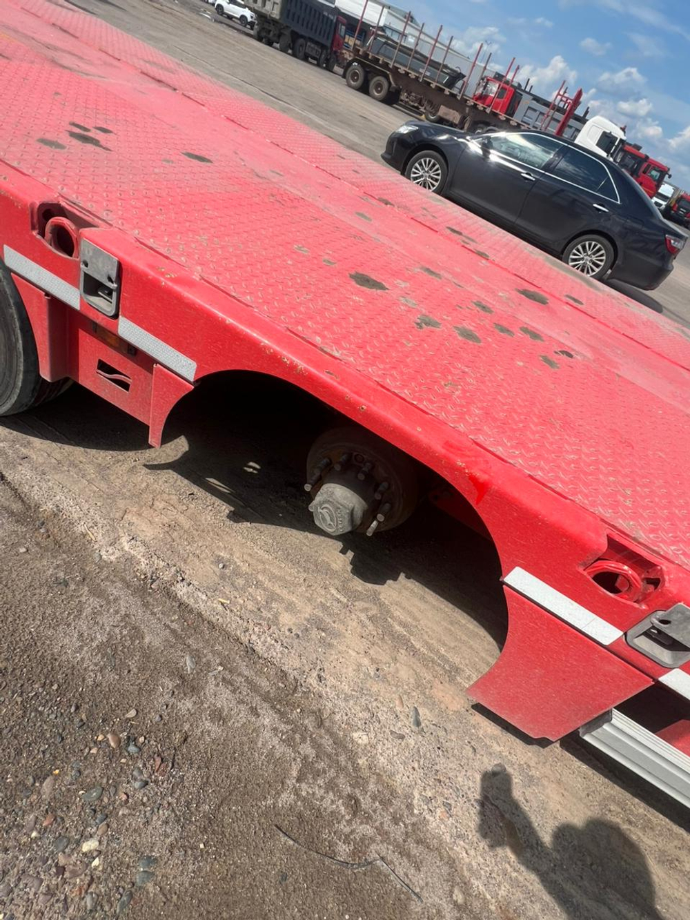 Тверьстроймаш 99397 Полуприцеп тяжеловоз 7 осей 99397 (Раздвижной)