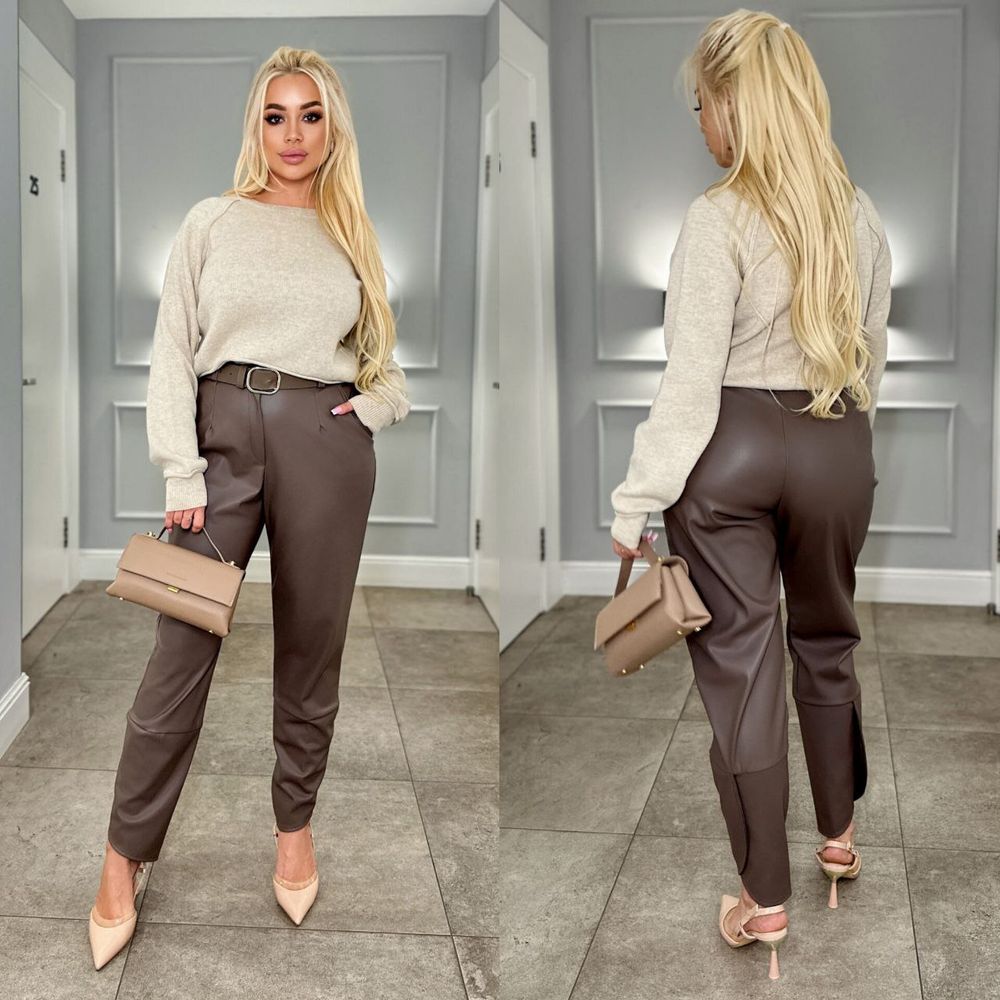 Брюки кожаные УК-304 Fabrika