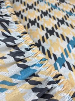 Постельное белье сатин Milky Garden "Сrow foot" семейное Наволочка 50х70 см 2 шт Простынь на резинке 160x200 см Пододеяльник 145x215 см 2шт