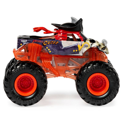 Master Monster Jam Creatures - Super Sneaker Pirate&#39;s Curse в масштабе 1:64 + фигурка капитана Блэка 20121074