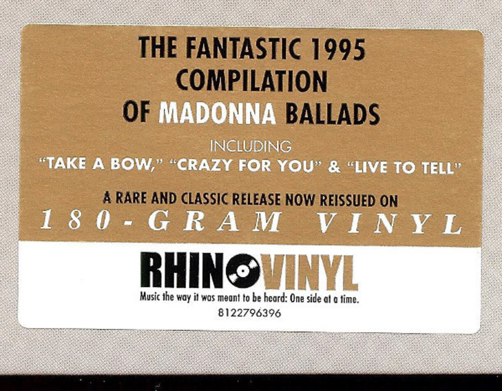 Madonna / Something To Remember (LP)