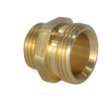 Ниппель латунь переходной Ду 20х15 (3/4"х1/2") под евроконус НР R180R Giacomini R180RY017