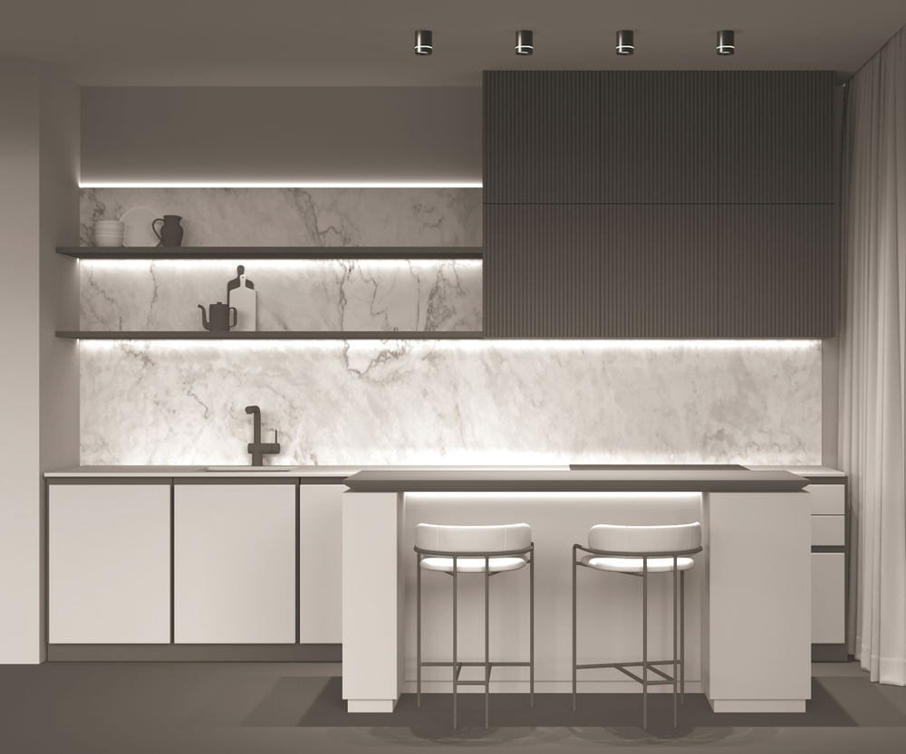 Накладной светодиодный светильник Maytoni Orlo C085CL-9W4K-B