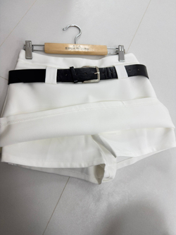 Юбка-шорты женские арт 1017 цвет "молочный"