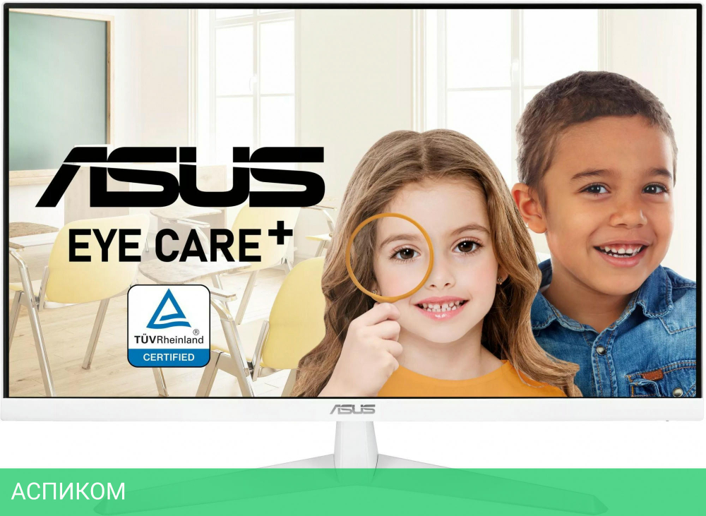 Монитор Asus VY279HE-W белый (90LM06D2-B01170)