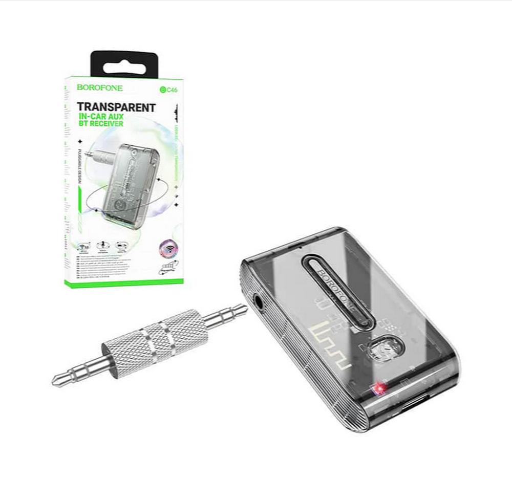 Автомобильный Bluetooth адаптер в AUX Borofone BC46