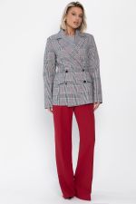 Пиджак Бренда (серый/клетка) Б14124-33М LT Collection