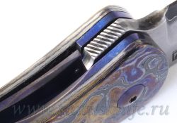 Нож Michael Vagnino Velox Full Dress Flipper One-Offфотография - 7
