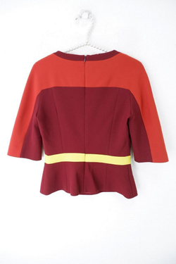 Блузка комбинированная  44-46 размер