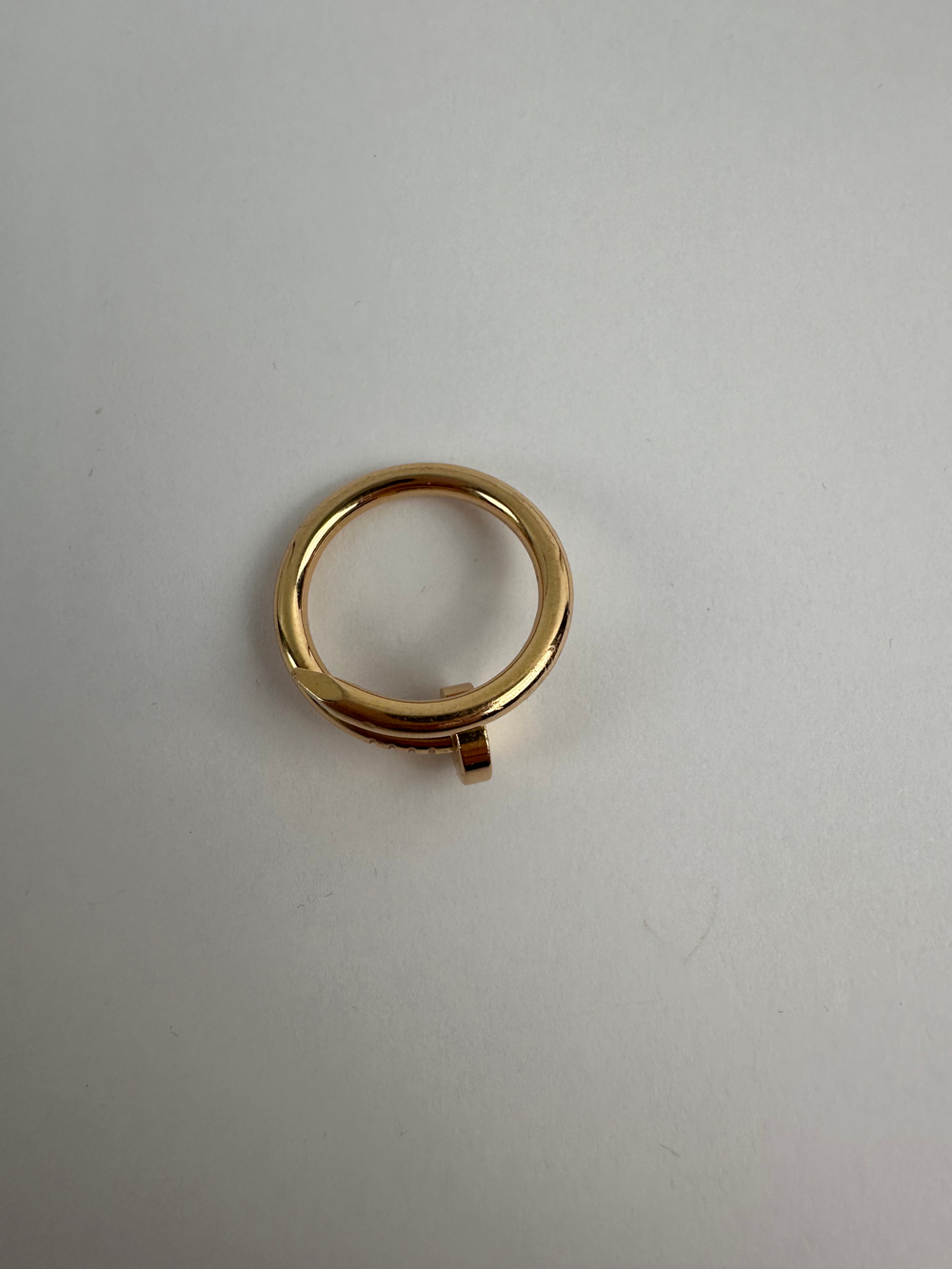Кольцо Cartier Juste un Clou ring Yellow gold