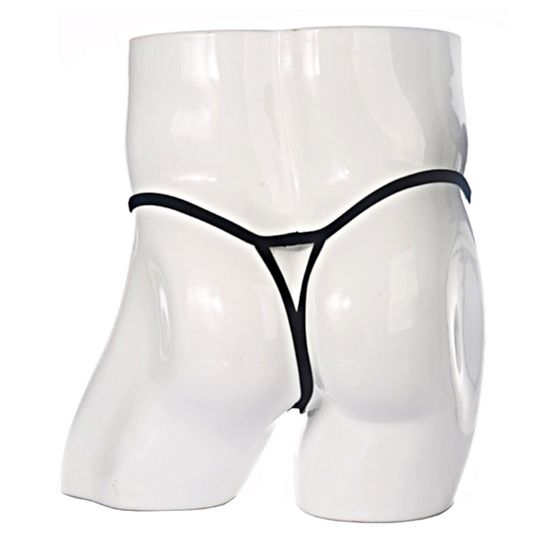 Мужские трусы стринги PUSH UP белые Romeo Rossi RR1041-10