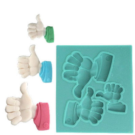 Молд силиконовый "Лайк" 5*3 см