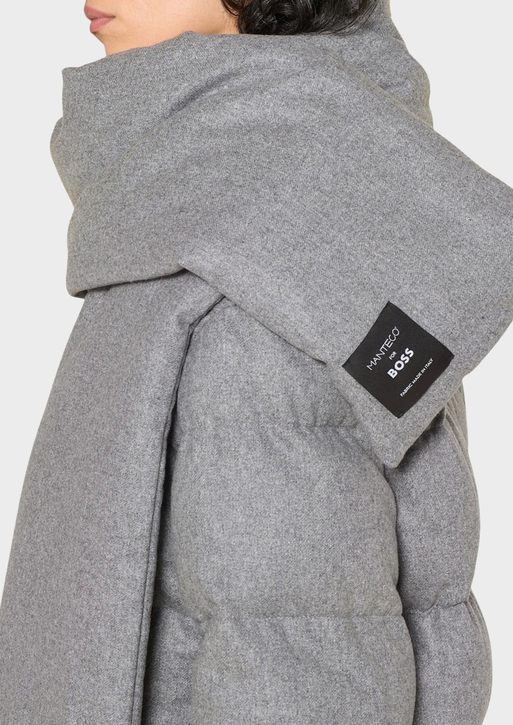 Пальто с шарфом BOSS Pashiza