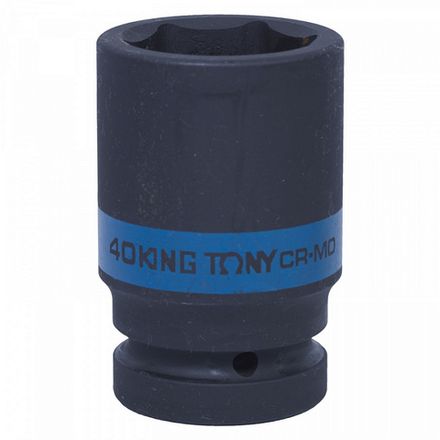 Цена на KING TONY (843540M) Головка торцевая ударная глубокая шестигранная 1", 40 мм