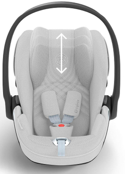 Коляска Cybex Talos S Lux TPE complete Cloud T Platinum White Plus 3 в 1 Stormy Blue с дождевиками