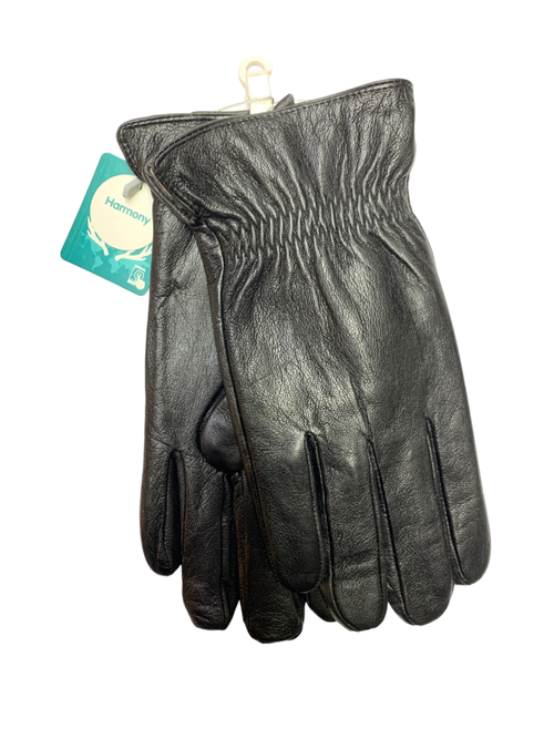 Harmony.Перчатки. Мужские. Материал верха: Кожа теленка. Подклад:Трикотаж-шерсть. 10 шт в упаковке.