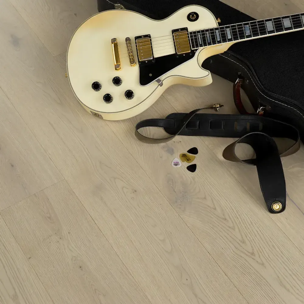 Инженерный паркет Coswick Дуб Слоновая Кость (Ivory) Шелковое масло ультраматовое