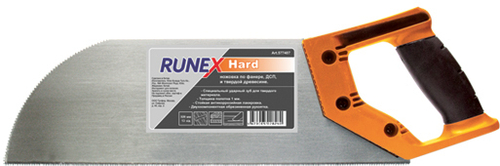 Ножовка по фанере и ДСП 300мм ударный зуб 13 з/д"Runex Hard"