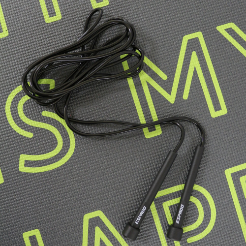 Скакалка спортивная 3 метра Черная