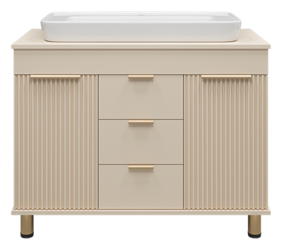 Тумба под раковину Brevita Enfida 100 (бежевая)