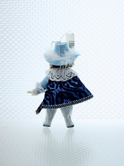 Кукла-подвеска коллекционная Потешного промысла Мушкетер