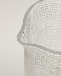 Zara Home кувшин из стекла, цвет прозрачный, 20 см