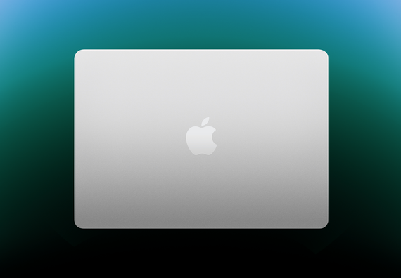 Ноутбук Apple MacBook Air 13.6" (M2, 8 Gb, 256 Gb SSD) Серебристый (MLXY3)