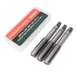 Метчик M11x1,5 (3шт), в пластиковом футляре RockForce##Rock FORCE RF-TAP11x1,5