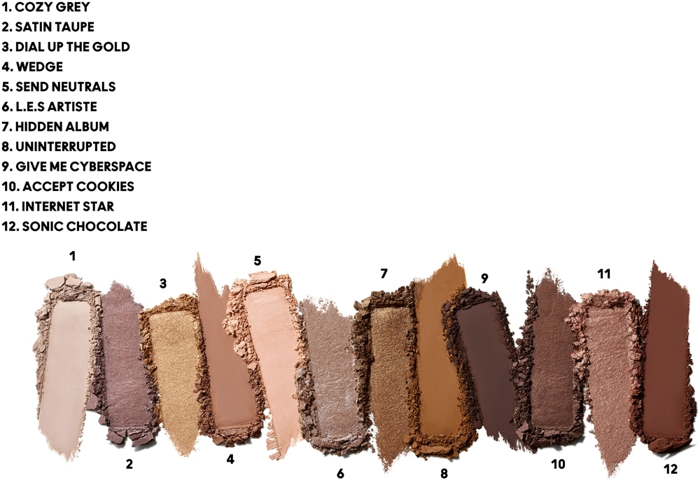 MAC Cosmetics Connect In Colour Eye Shadow Palette 12 shades - палитра теней для век, 12,2 g