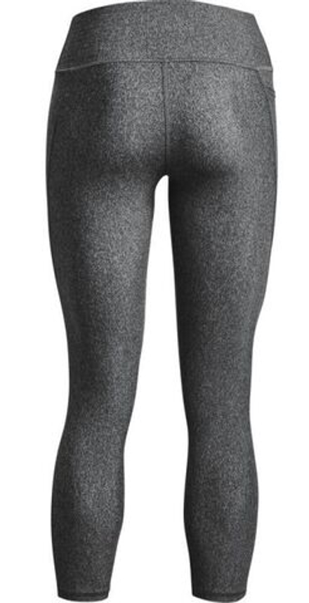 Леггинсы Under Armour Women's Heat Gear Armour NoSlip Waistband Ankle Leggings - charcoal light heather/white