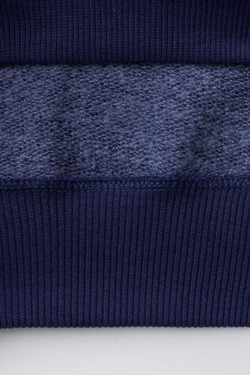 ZARA ХУДИ С ПРИНТОМ «СОБАКА», СИНИЙ