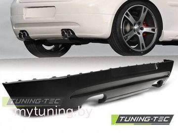 Накладка заднего бампера GTI STYLE для Volkswagen Golf 5(V) двойной выхлоп