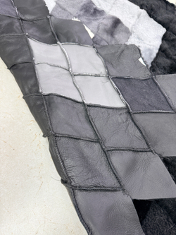 Покрывало меховое ковер из шкуры овчины