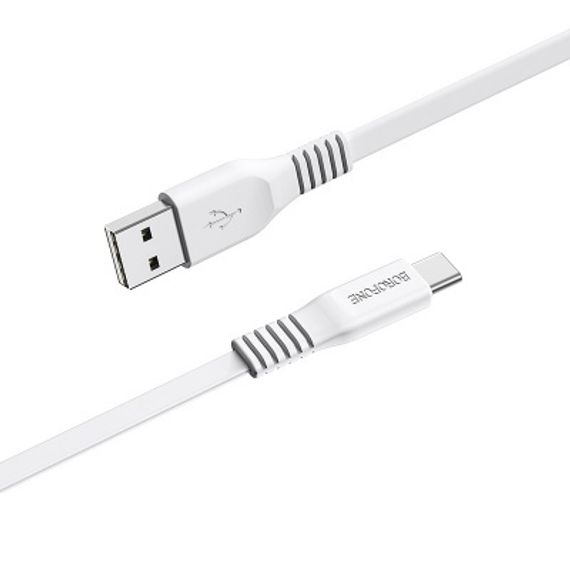 USB BOROFONE BX23 Wide, USB - Type-C, 1 м, белый