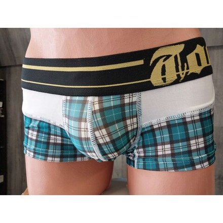 Мужские трусы хипсы TOOT Check Boxer Blue TT00018-1