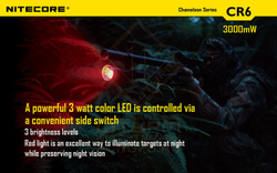 Фонарь Nitecore CR6 Red Light Hunting Kit